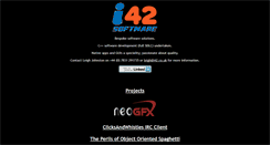 Desktop Screenshot of i42.co.uk